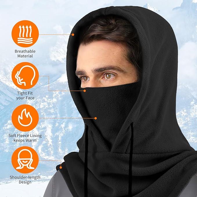 Ski Mask for Men and Women Balaclava Face Mask Full Winter Mask Breathable Sports Mask - One Size Fits Most