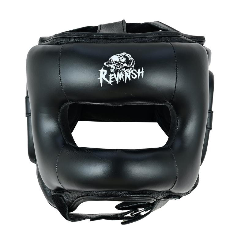 Revansh Sports Light Weight Head Guard - Genuine Leather - Boxing, Mma & Muay Thai - Adult Unisex