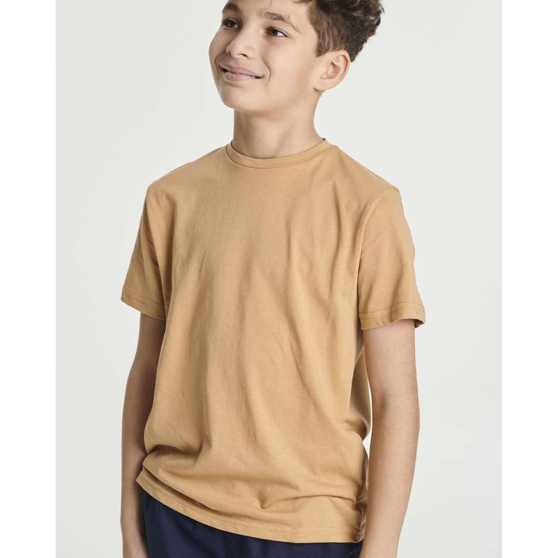 Real Essentials 5 Pack: Boys' Cotton Short Sleeve Crew Neck T-Shirts Outdoor (Ages 4-18)