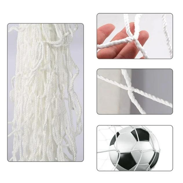 Full Size Football Soccer Net for Sports Training and Matches - 6x4FT 8x6FT 12x6FT 24x8FT