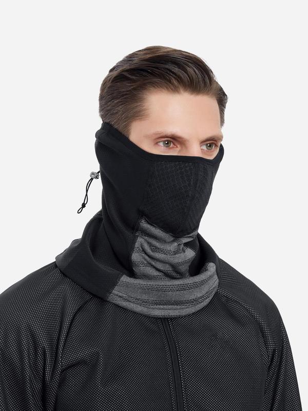 Winter Cycling Bandana Neck Cover, Windproof Warm Neck Ski Ear Protection Anti-haze Mask, Outdoor Sports Face Covering Mask