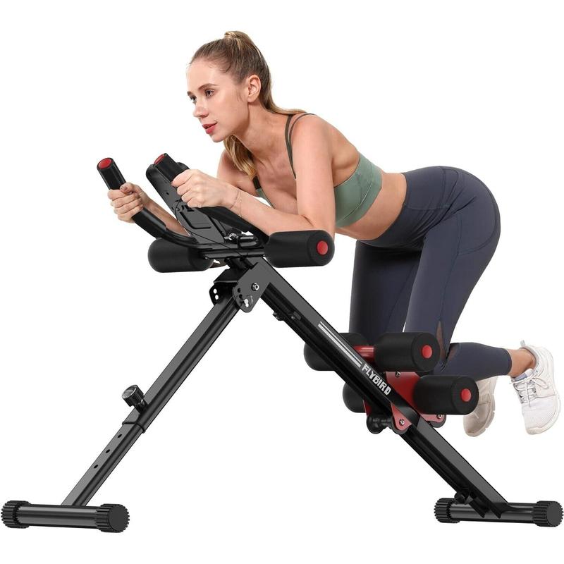 Ab Workout Equipment Adjustable Ab Machine Full Body Workout Home Gym Strength