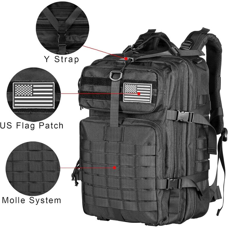 Backpack - Large Army 3 Day Assault Pack Molle Bag Rucksack,40L