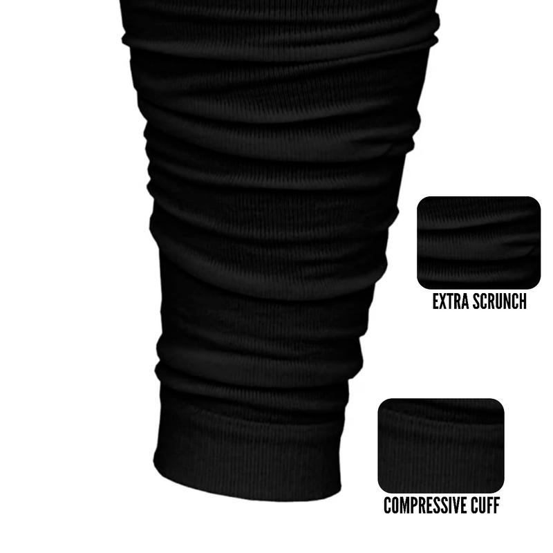 Refend Football Scrunch Leg Sleeves Calf Sleeves