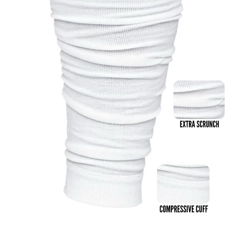 Refend Football Scrunch Leg Sleeves Calf Sleeves