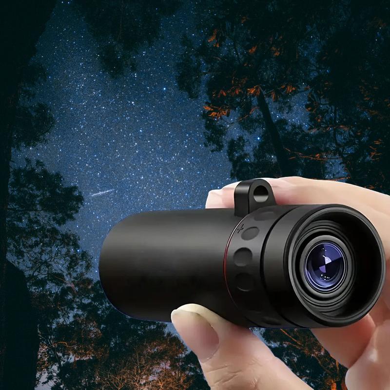 High-power Magnifying Monocular Telescope, Portable Mini Telescope, Single Tube Telescope for Outdoor Camping, Hunting, Travel Concerts, Fishing, Solocamping, Bikepacking, Glamping