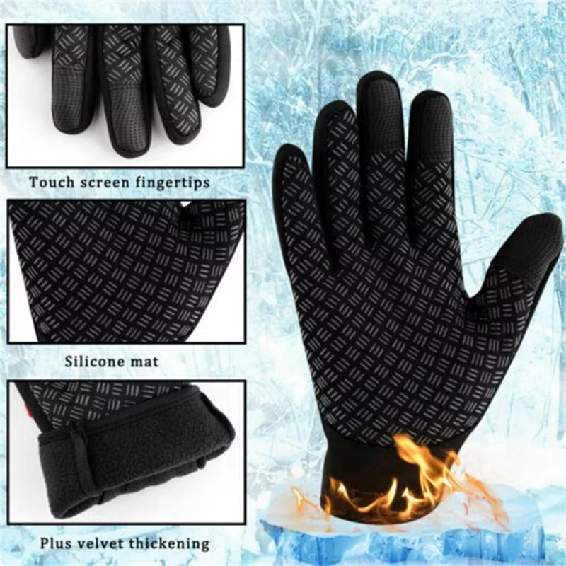 [Tiktok Top Seller] Thermal Windproof Waterproof Winter Gloves Touch Screen Warm Mittens Men Women thermal glove Thermal Windproof sport glove