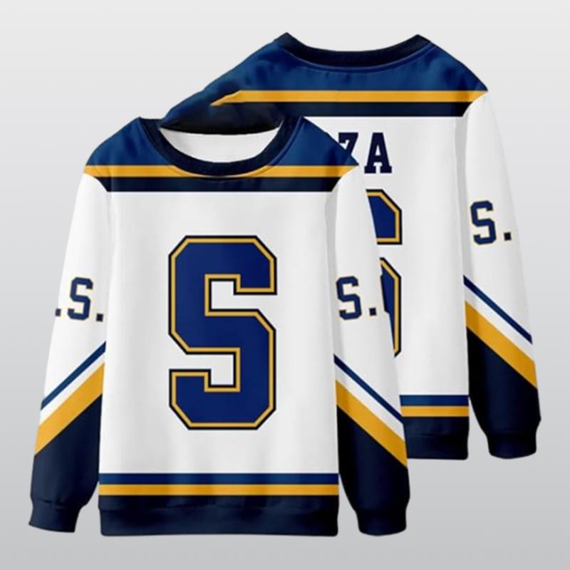 SZA Long Sleeve Hockey Jersey Baseball Jersey Jacket Long Sleeve Streetwear Perfect Gift for S.Z.A Fans Stylish and Comfortable Long Sleeve Fashion Sweatshirts for Men and Women