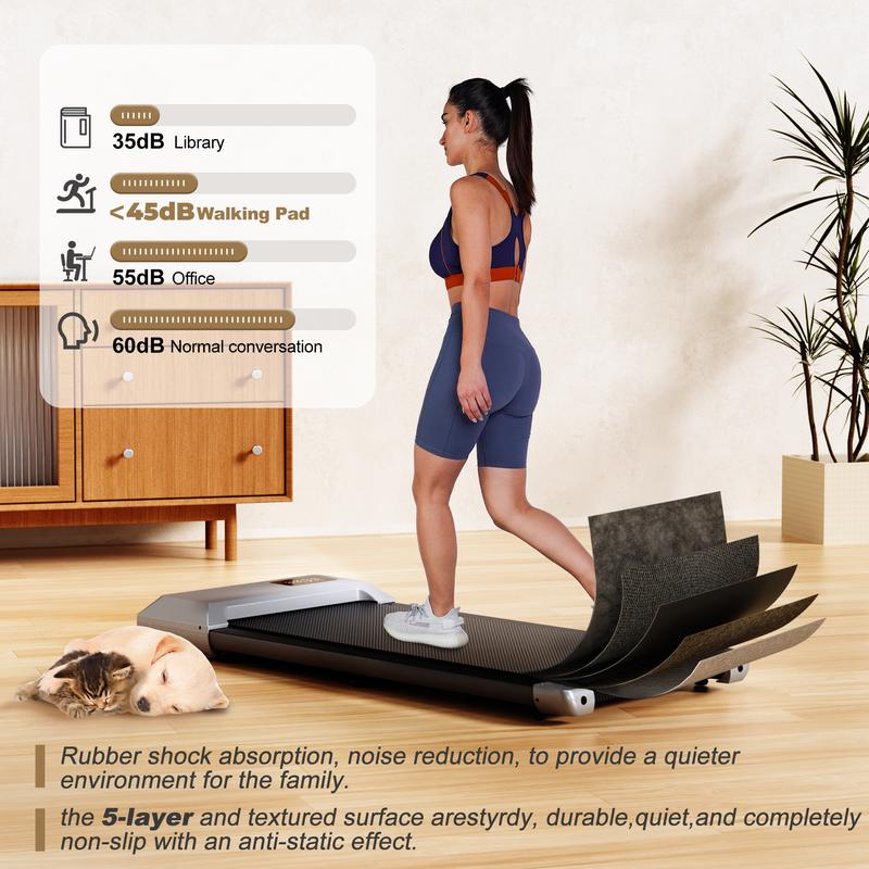 [LIVE ONLY]PitPat&DeerRun Q1 Urban Walking Pad Under Desk Treadmill Wourkout From Home Office