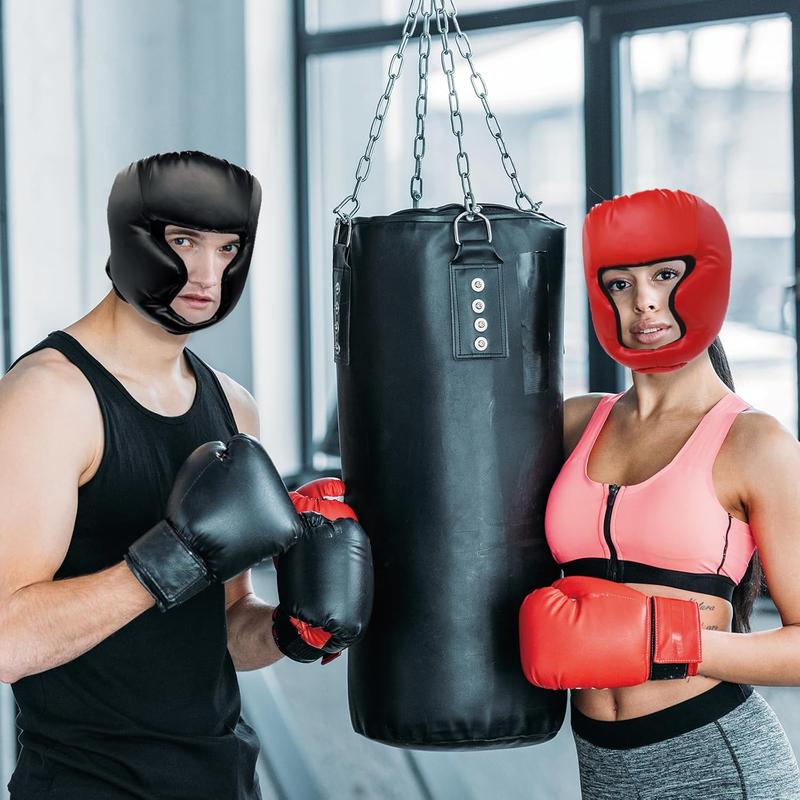 2 Pack Boxing Headgear for Taekwondo Sparring, MMA, Muay Thai - Protective Gear for Men and Women, Ideal for Beginners