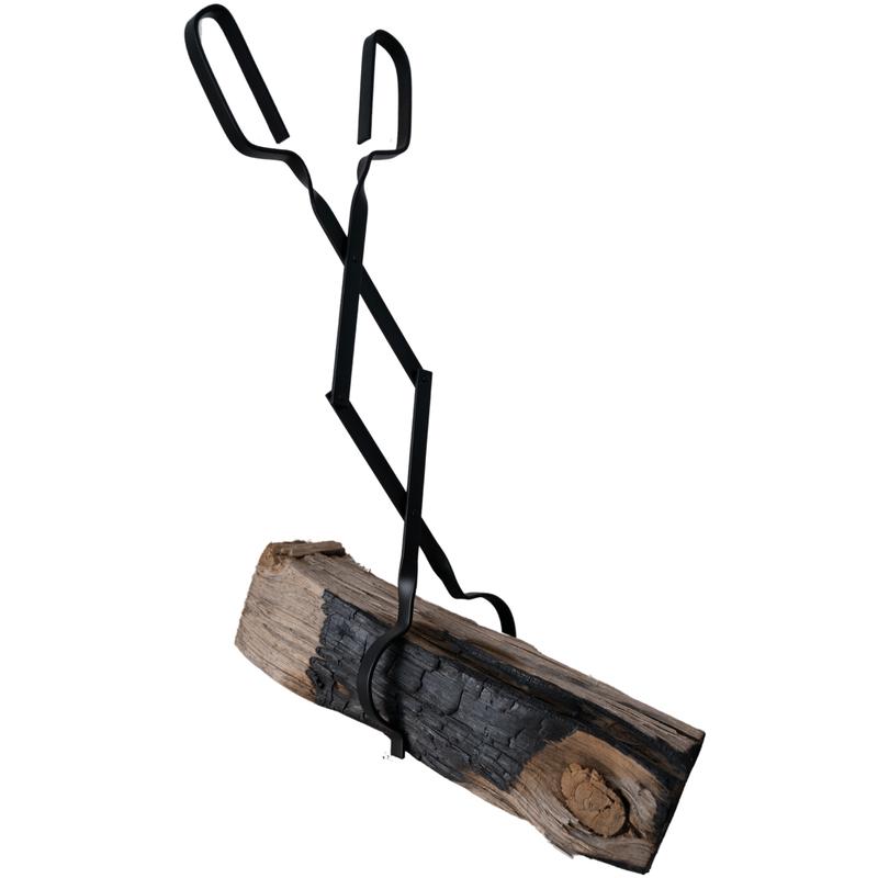 Grizzly Grabber Firewood Tongs: Easy Campfire Tending!