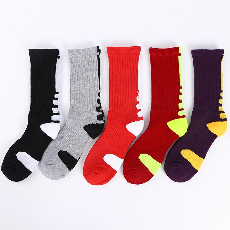 Thick New Soft Mid-Calf Basketball Socks Elite Socks Men Socking Sport Socks