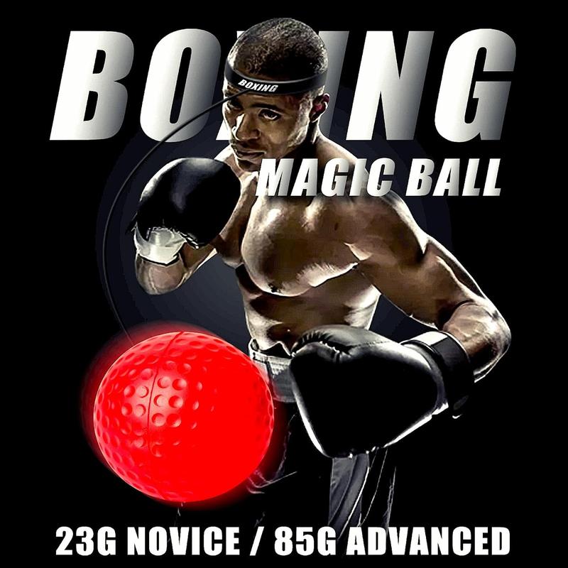 Boxing Reflex Ball for Adults, Sports Reaction Balls,Speed Flex,Boxing Machine,Boxing Training Ball,Improve Hand Eye Coordination, Punching Speed JFHH