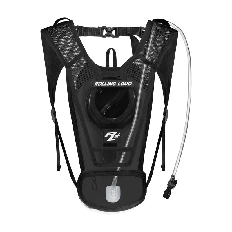 RL Black Clear Hydration Backpack - Festival Approved