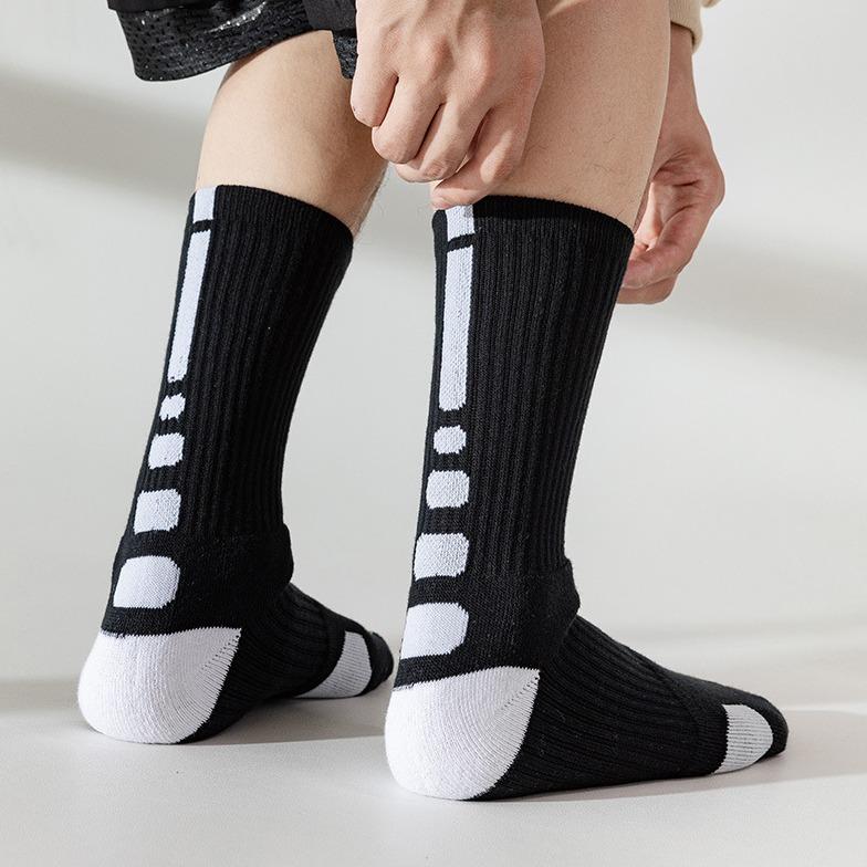 Thick New Soft Mid-Calf Basketball Socks Elite Socks Men Socking Sport Socks