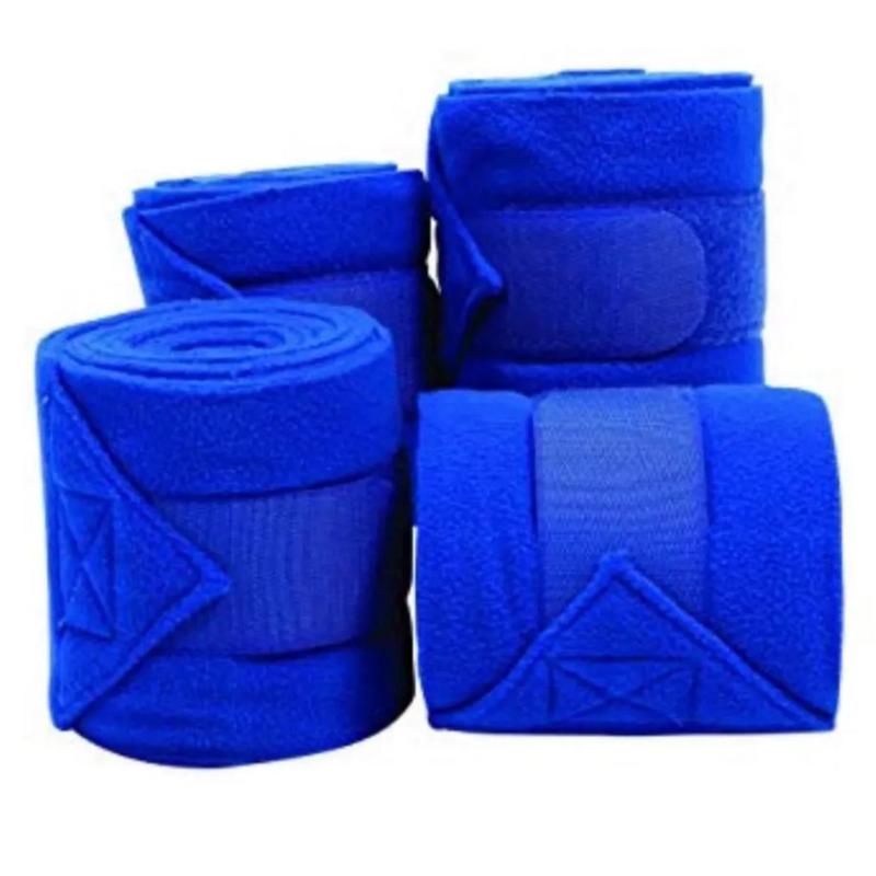 Set of 4 Horse Polo Wraps Fleece Bandages Leg Wraps