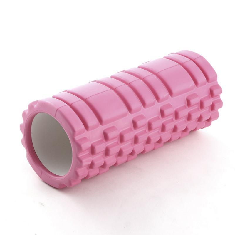 Travel Yoga Foam Roller, 1 Count Muscle Relief Massage Roller, Portable Exercise Equipment For Home and Travel, yogachallenge