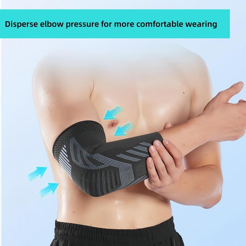 Sports Elbow Support, 2 Counts Elbow Brace, Elbow Support Sleeve, Elbow Protector, Elbow Warmers, Fitness Elbow Support, Sports Accessories, Christmas Gift