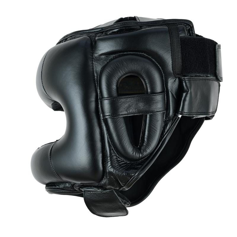 Revansh Sports Light Weight Head Guard - Genuine Leather - Boxing, Mma & Muay Thai - Adult Unisex