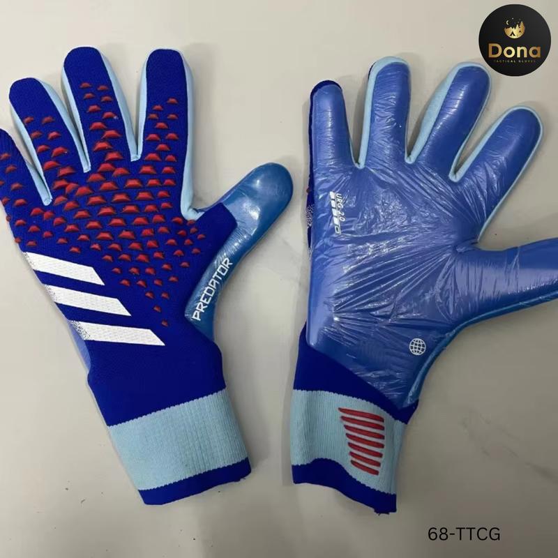 DONA Tactical Gloves 2024 New Professional Grade Adult Latex Goalkeeper Training Anti-Slip Goalkeeper Gloves for Children's Soccer Equipment