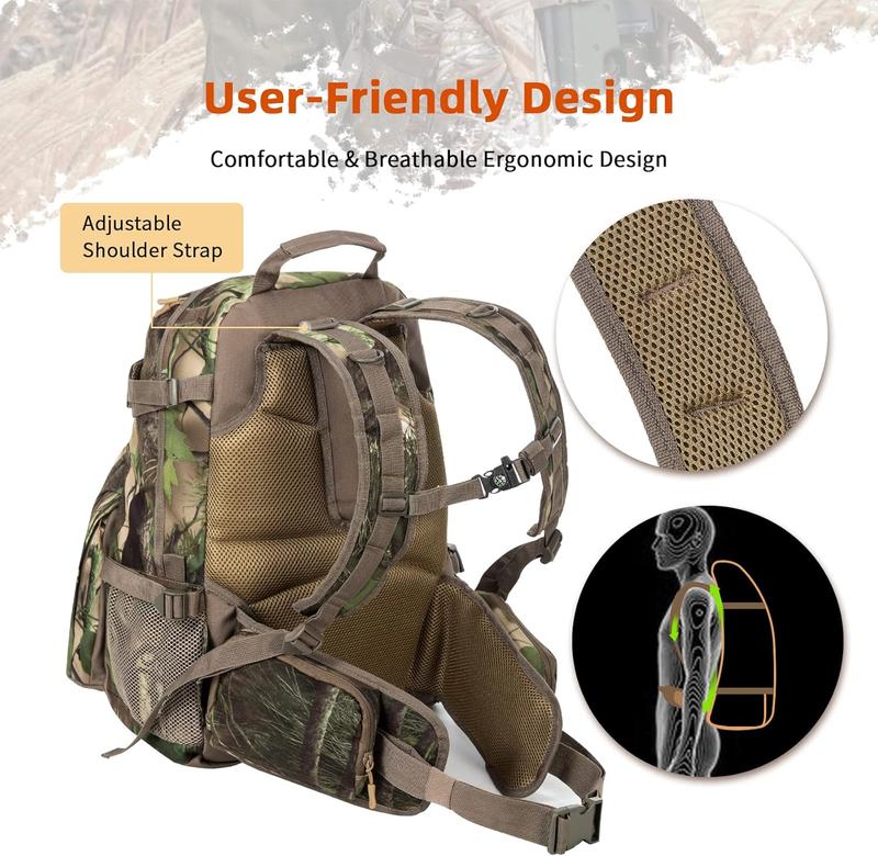 Hunting Backpack Outdoor Gear Hunting Daypack for Rifle Bow Gun Hunting Gifts for Men