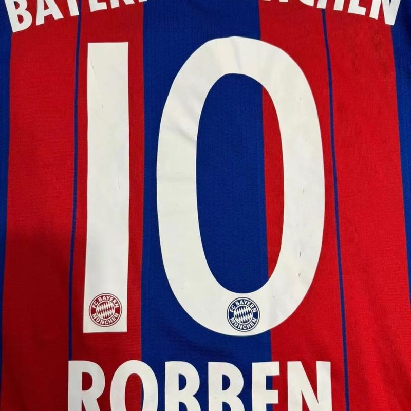 14-15 Bayern Munich home jersey number 10 Robben