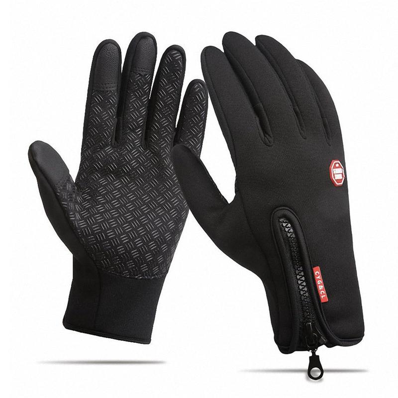 Winter Warm Gloves Touch Screen Ski Gloves Anti Slip Windproof Thermal Gloves for Men Women Running Hiking