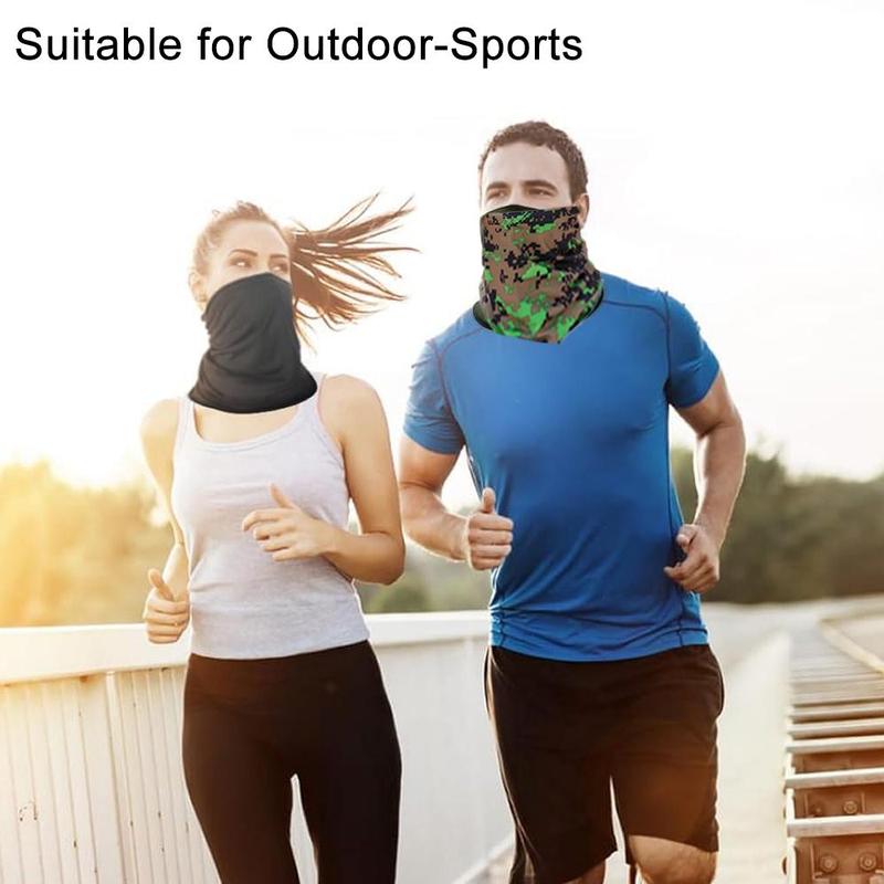 Dust Proof Face Mask for Christmas Gift, 6 Counts Breathable Sun Care Face Cover for Motorcycle, Shooting, Skiing, Climbing, Hiking, Travel, Sports & Outdoor Accessories