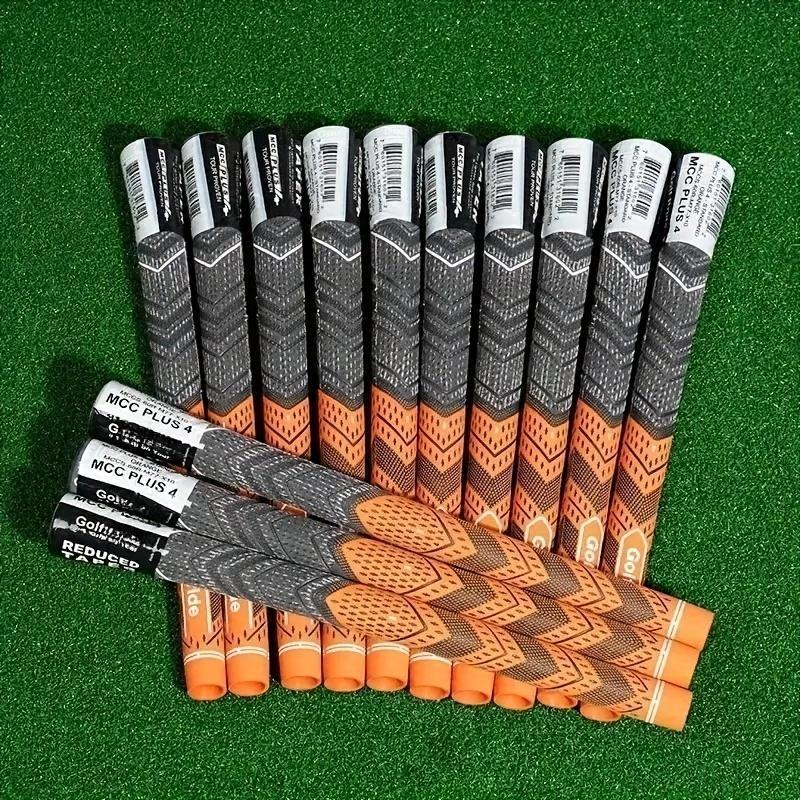 13pcs set Professional Soft Rubber Non-slip Golf Putter Grip, 13pcs set Standard midsize Golf Club Grips Fit for All Weather, Golf Grips, Golf Accessories