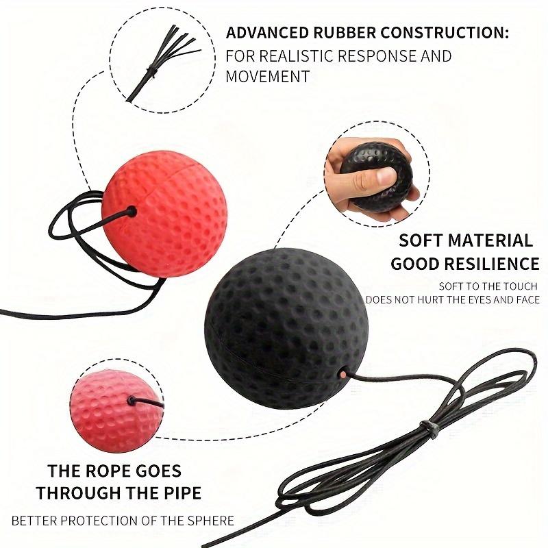 1 set of boxing reflex speed boxing balls, suitable for training hand-eye coordination