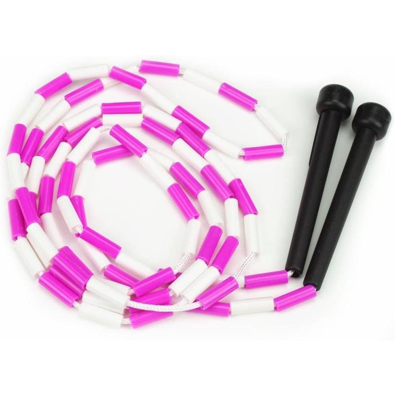 Jump Rope 12-Pack - Pink, Blue, Black and White Skip Ropes for Exercise - Outdoor Jump Rope for Kids, Adults and Athletes - Family Fun Toys and Games