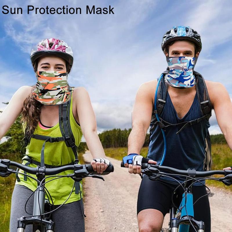 Dust Proof Face Mask for Christmas Gift, 6 Counts Breathable Sun Care Face Cover for Motorcycle, Shooting, Skiing, Climbing, Hiking, Travel, Sports & Outdoor Accessories