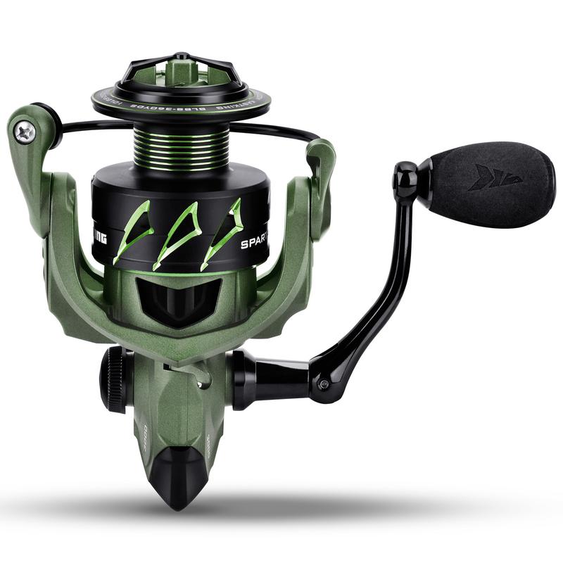 KastKing Spartacus II Fishing Reel - New Spinning Reel – Sealed Carbon Fiber 22LBs Max Drag - 7+1 Stainless BB for Saltwater or Freshwater – Gladiator Inspired Design – Great Features