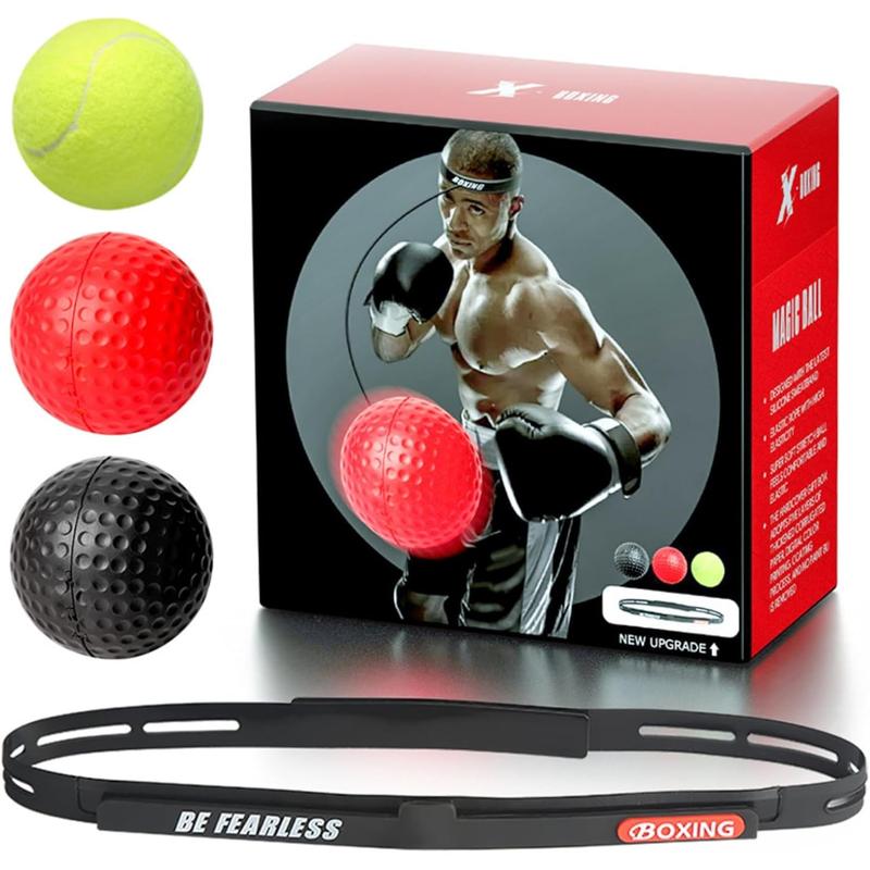 Boxing Reflex Ball for Adults, Sports Reaction Balls,Speed Flex,Boxing Machine,Boxing Training Ball,Improve Hand Eye Coordination, Punching Speed JFHH