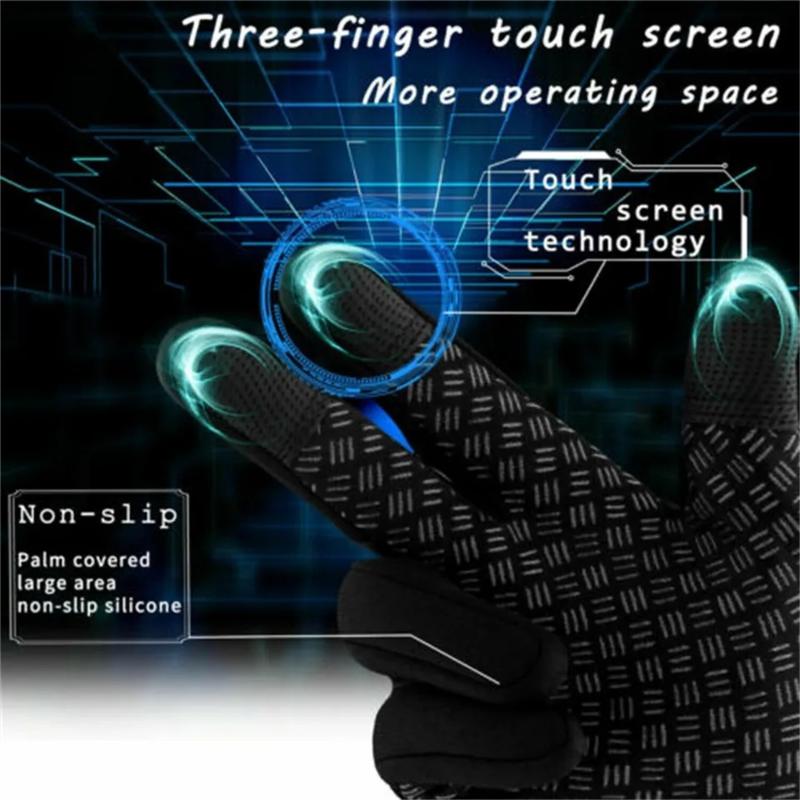 [Tiktok Top Seller] Thermal Windproof Waterproof Winter Gloves Touch Screen Warm Mittens Men Women thermal glove Thermal Windproof sport glove