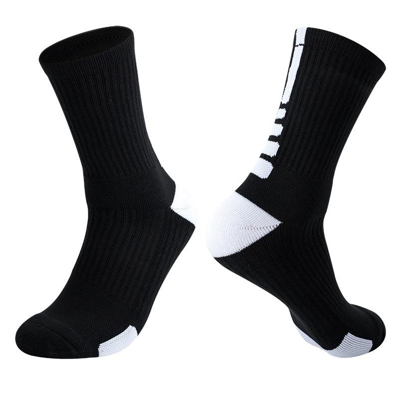 Thick New Soft Mid-Calf Basketball Socks Elite Socks Men Socking Sport Socks