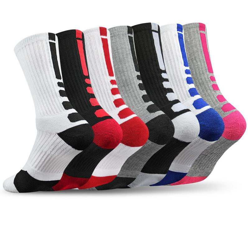 Thick New Soft Mid-Calf Basketball Socks Elite Socks Men Socking Sport Socks