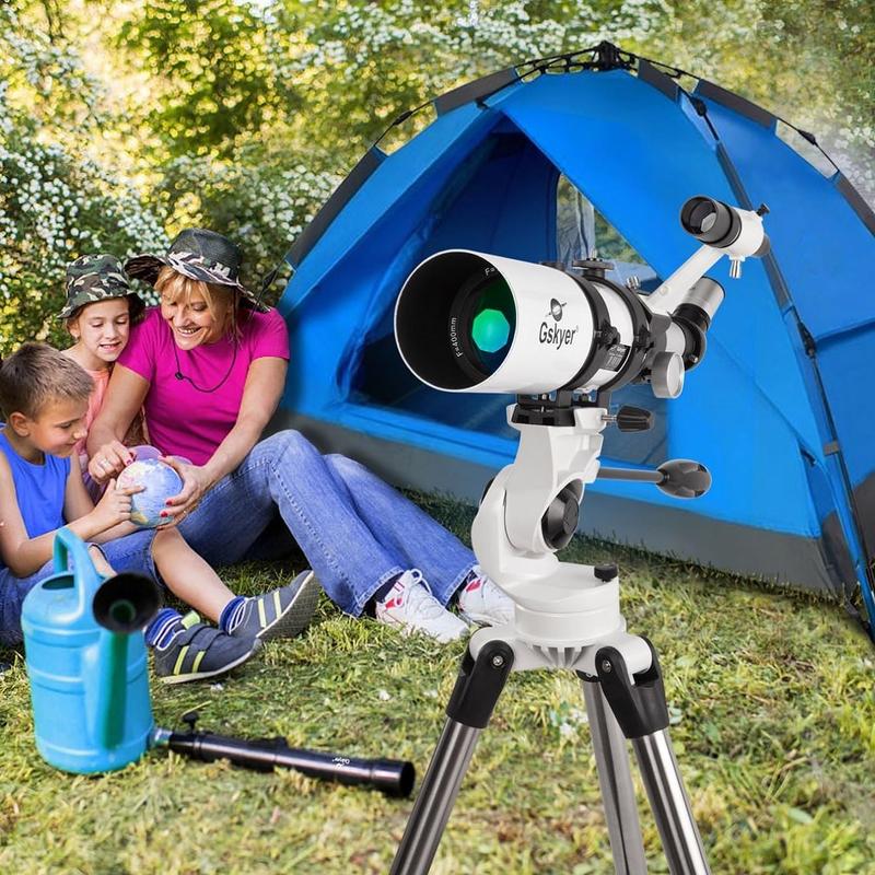 Gskyer Telescope, Telescopes for Adults, 80mm AZ Space Astronomical Refractor Telescope Kids, Adults Astronomy, German Technology Scope