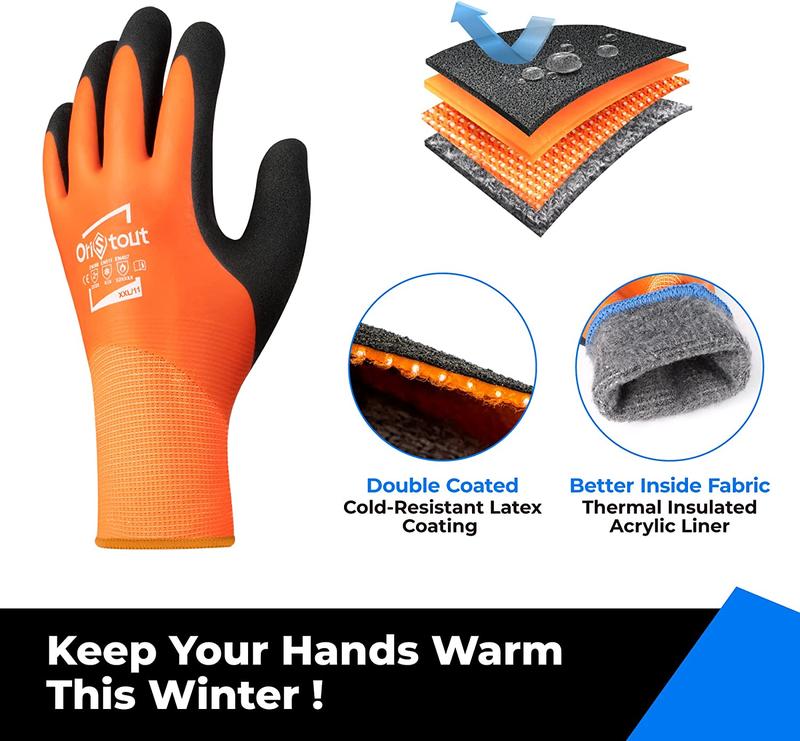 toolant Winter Gloves, 100% Waterproof, Gloves for Outdoor in Cold Weather