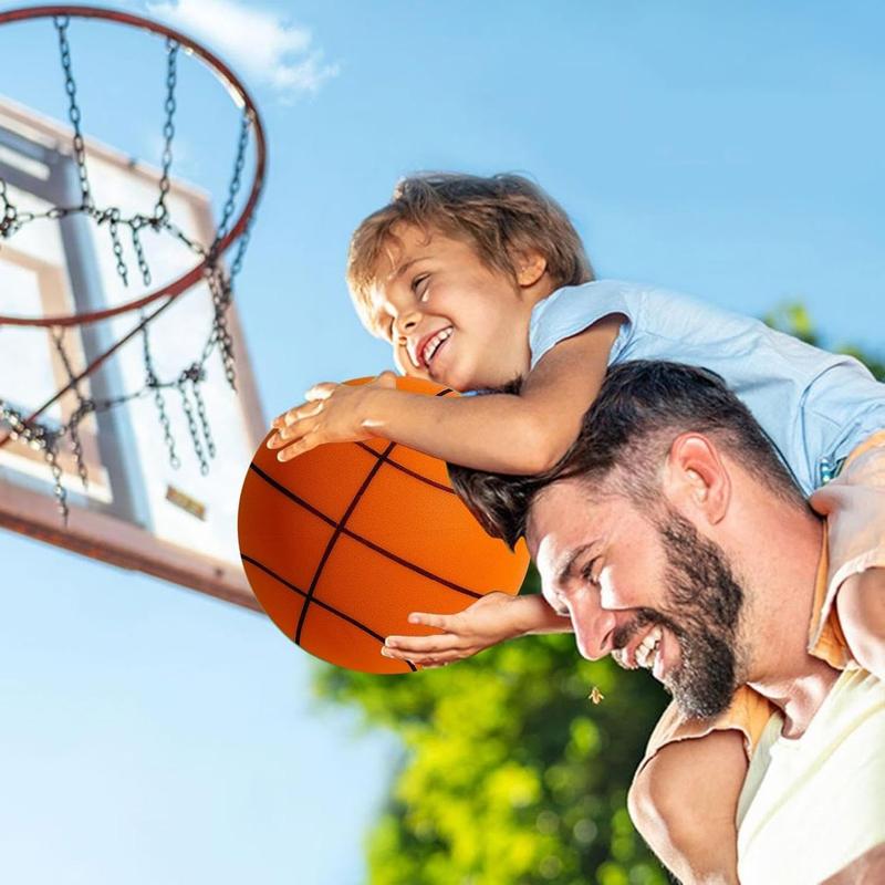 Indoor Basketball Silent - High-Elasticity Foam - Quiet Dribbling Ball - Various Indoor & Outdoor Activities - Experience Low Noise Play