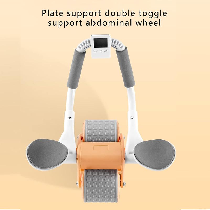 NW3Lb Ab Roller Wheel with Elbow Support for Men and Women - Automatic Rebound Design