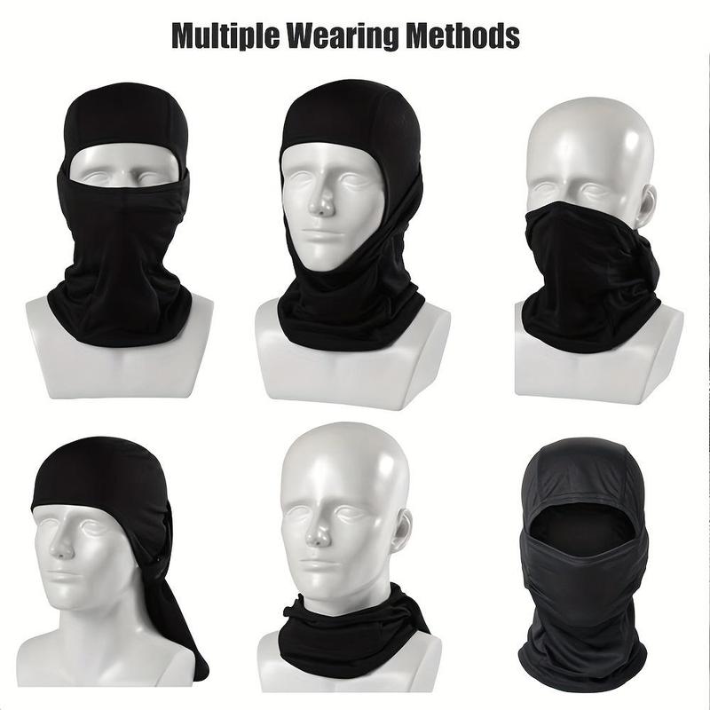 Full Face Mask, Breathable Balaclava Hat, 1 Count Outdoor Sports Face Mask, Sun Protection Face Cover for Cycling, Hiking, Camping, Fishing, Running