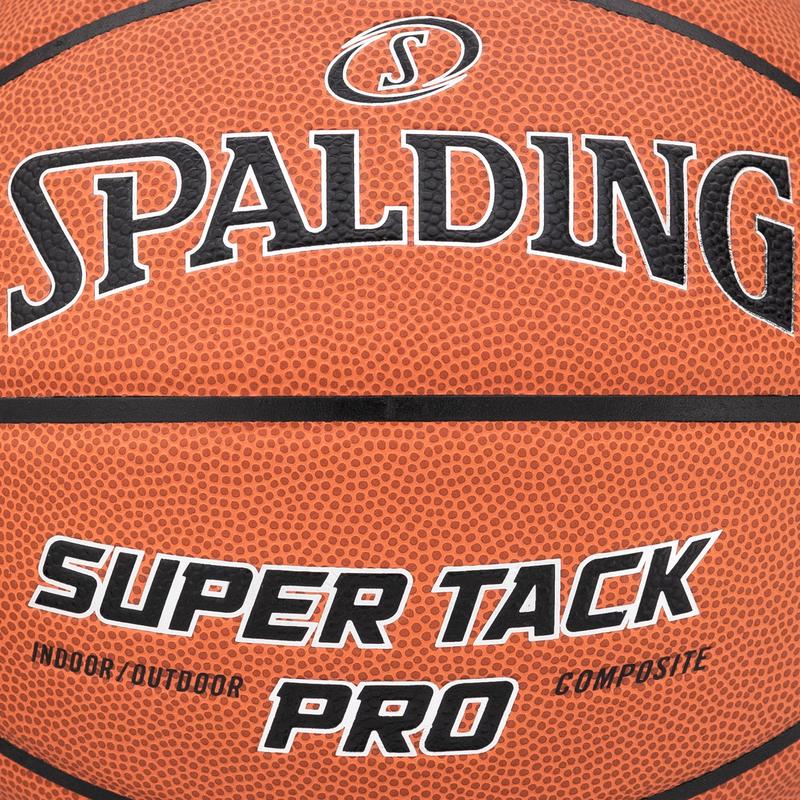 Spalding Super Tack Pro Indoor and Outdoor Basketball, 29.5 In.