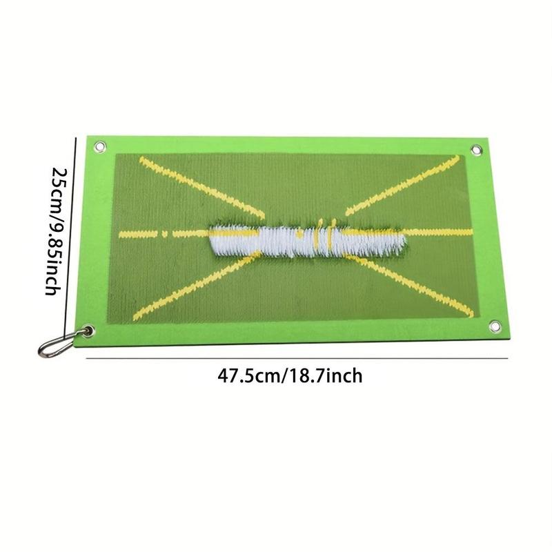 Golf Swing Mat, 1 Set Golf Swing Training Aid, Swing Grip Training Aid, Professional Golf Training Aid for Golfers