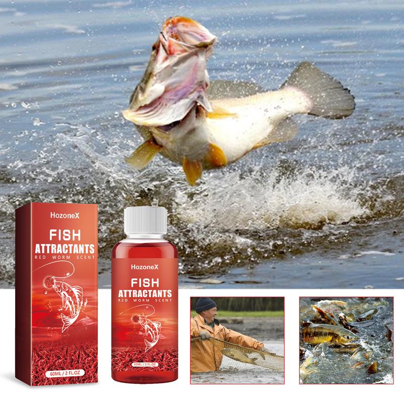 Fish attractant: Concentrated fishing comprehensive bait, fast nesting, bloodworm liquid, thick fishy fish attractant