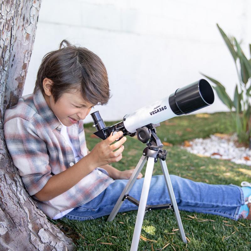 GeoSafari Vega 360 Telescope, Beginner Telescope for Kids & Adults, Supports STEM Learning, Gift for Boys & Girls, Ages 8+