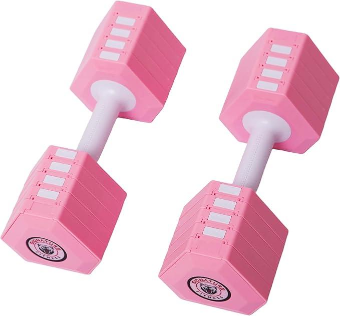 Adjustable Dumbbell Hand Weights Set - 20LBS, 32LBS, 40LBS, 45LBS - Multiple Styles