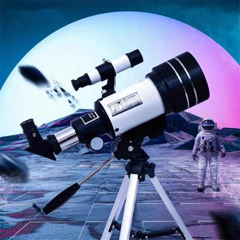 Astronomical Telescope with Finderscope, High Power HD Monocular Telescope, Professional Moon Observation Telescope for Adults & Students, Christmas Gift