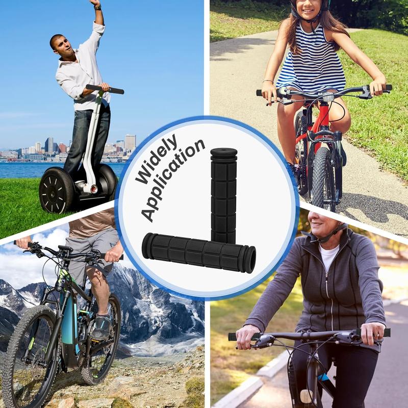 Bike Handlebar Grips, Bicycle Grips for  s Girls Boys, Non-Slip Rubber Mushroom Grips for Scooter Cruiser Seadoo Tricycle Wheel Chair Mountain Road Urban Foldable Bike MTB BMX