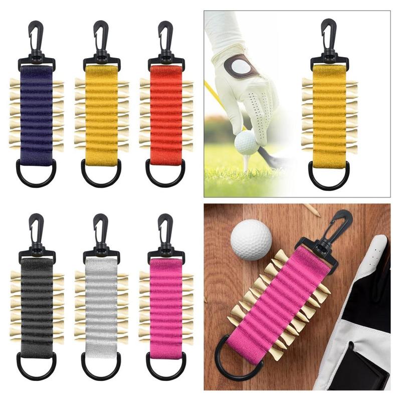 Golf Tee Holder Golf Accessories Golf Tees Storage Women Men Gift 10 Golf Tees